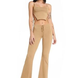IAMGIA 2 piece set Leg Fiorenza Pant Sz M